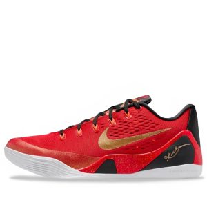 Giày Kobe 9 Low Protro EM University Red and Metallic Gold IH1400-600