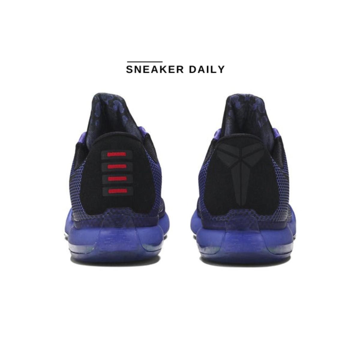 Giày Nike Kobe 10 Blackout 705317-005 - Ảnh 4