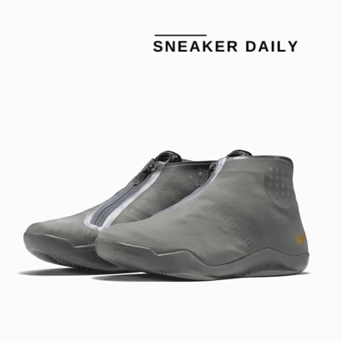 Giày Nike Kobe 11 ALT Tumbled Grey 880463-079 - Ảnh 4
