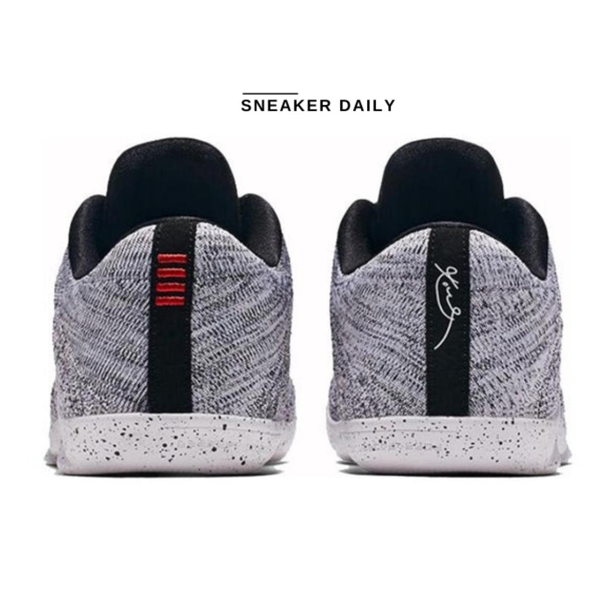 Giày Nike Kobe 11 Elite Low Oreo 822675-100 - Ảnh 3