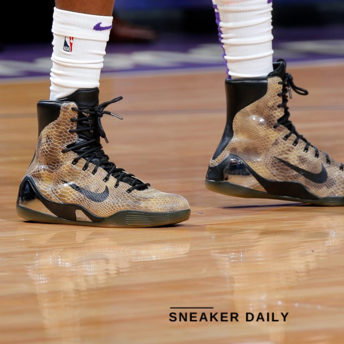 Giày Nike Kobe 9 High EXT QS Snakeskin 716616-001 - Ảnh 6