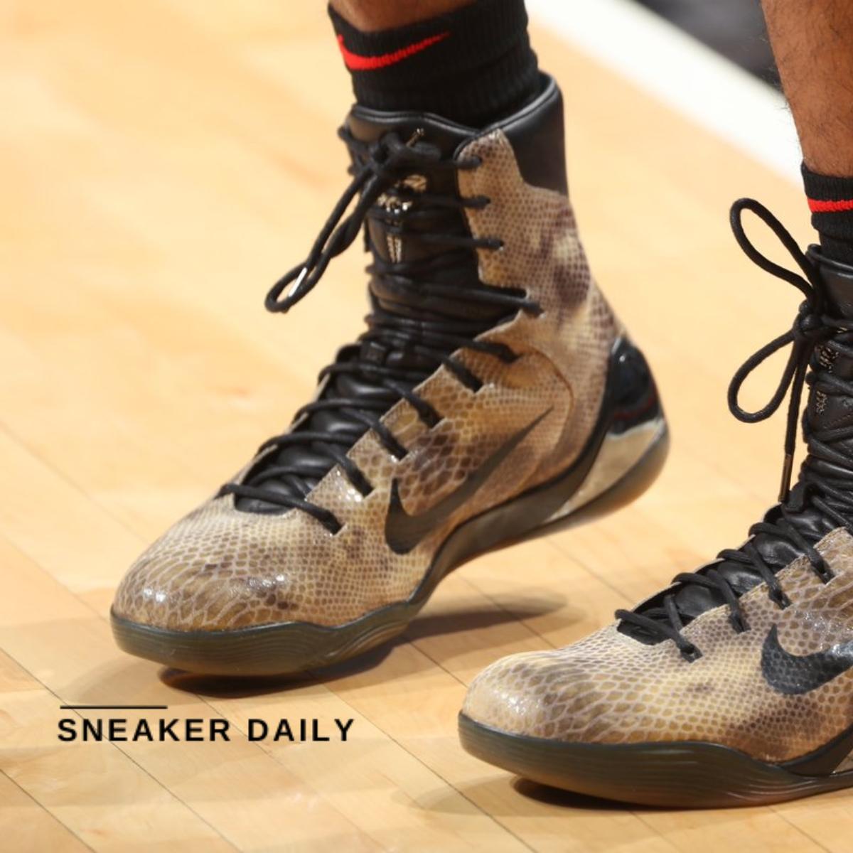 Giày Nike Kobe 9 High EXT QS Snakeskin 716616-001 - Ảnh 7