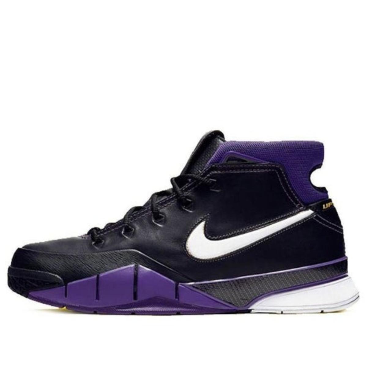 Giày Nike Zoom Kobe 1 Protro Black Out 2018 AQ2728-004 góc nghiêng