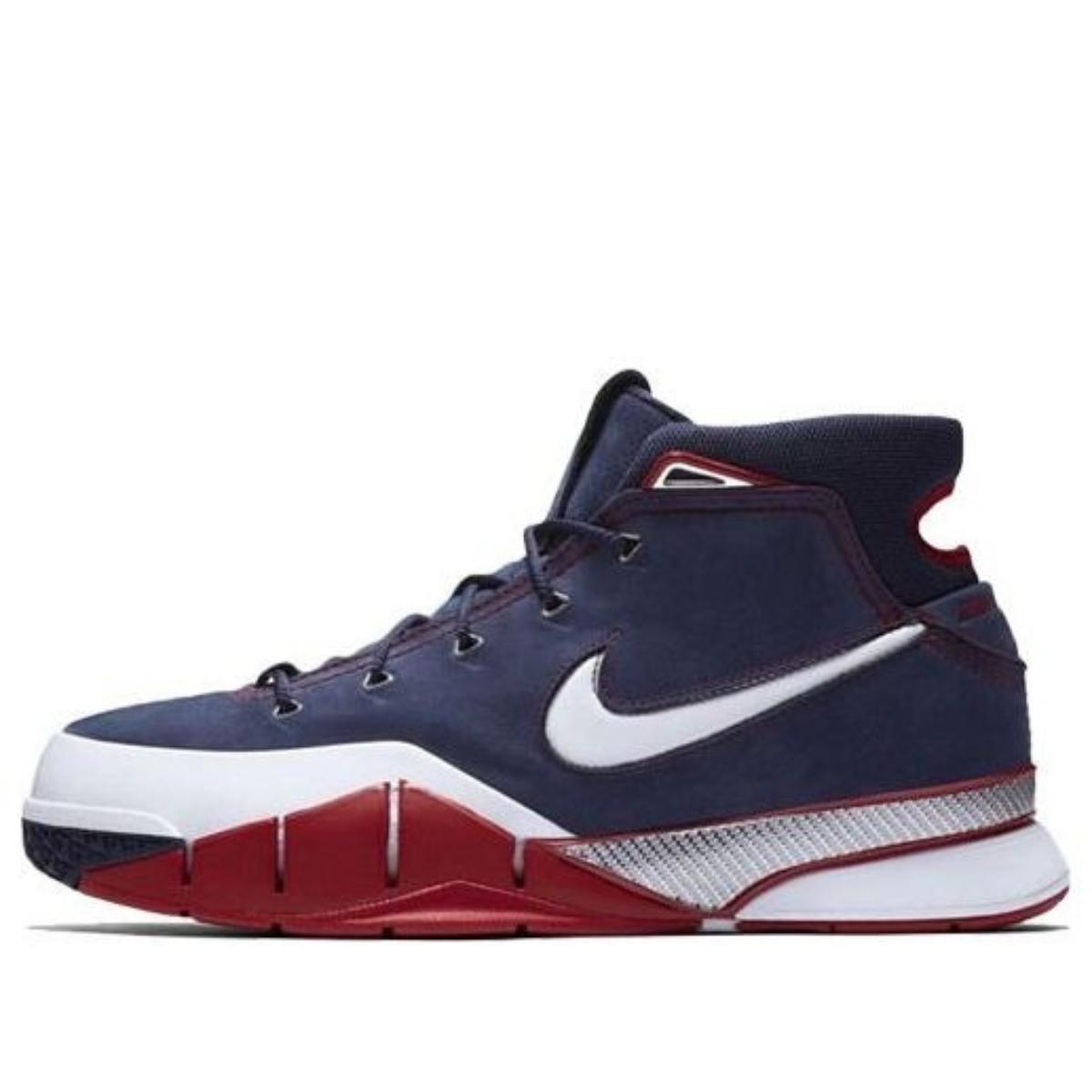 Giày Nike Zoom Kobe 1 Protro ‘USA’ 2018 AQ2728-400 phối màu xanh navy đỏ trắng