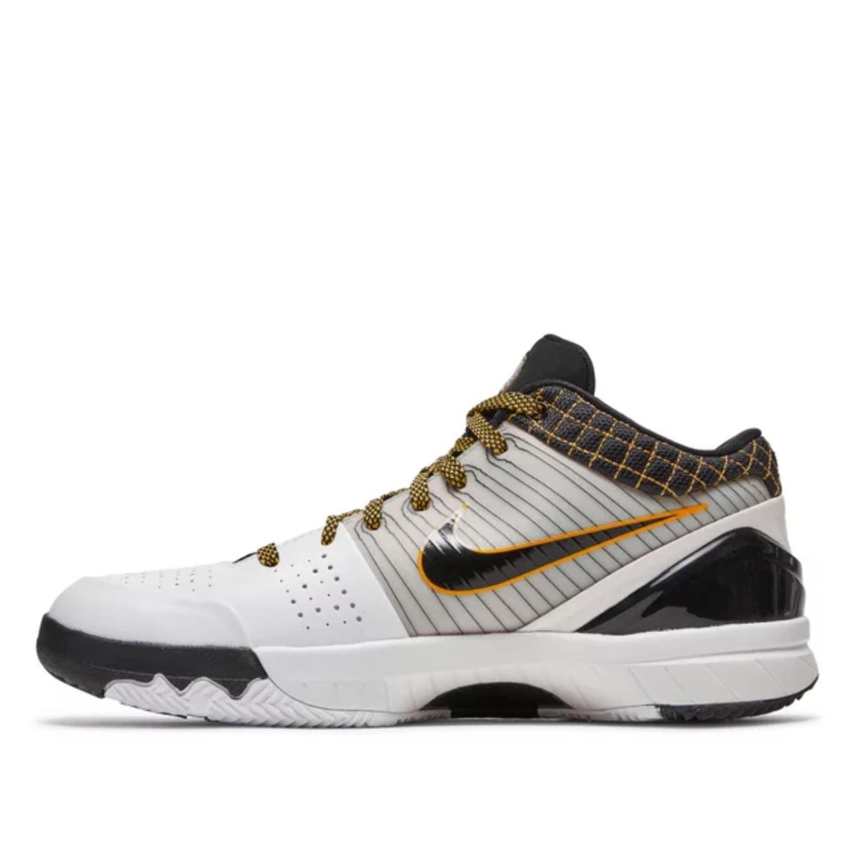 Giày Nike Zoom Kobe 4 POP ‘Playoffs’ 354187-101 phối màu trắng đen vàng