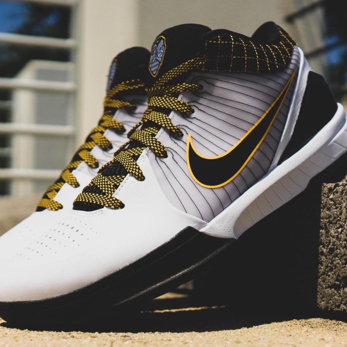 Giày Nike Zoom Kobe 4 POP Playoffs 354187-101 - Ảnh 5