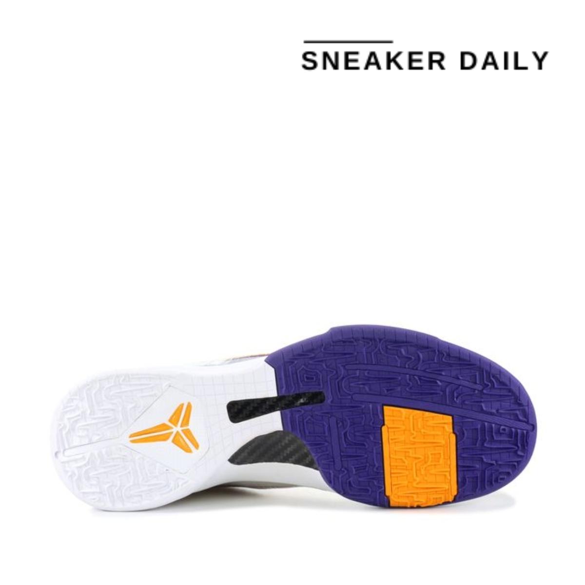 Giày Nike Zoom Kobe 5 Lakers Home 386429-102 - Ảnh 4