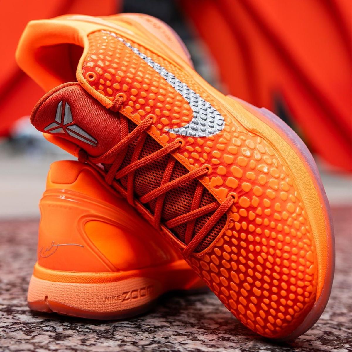 Giày Nike Zoom Kobe 6 Protro Total Orange IH1871-800 - Ảnh 4