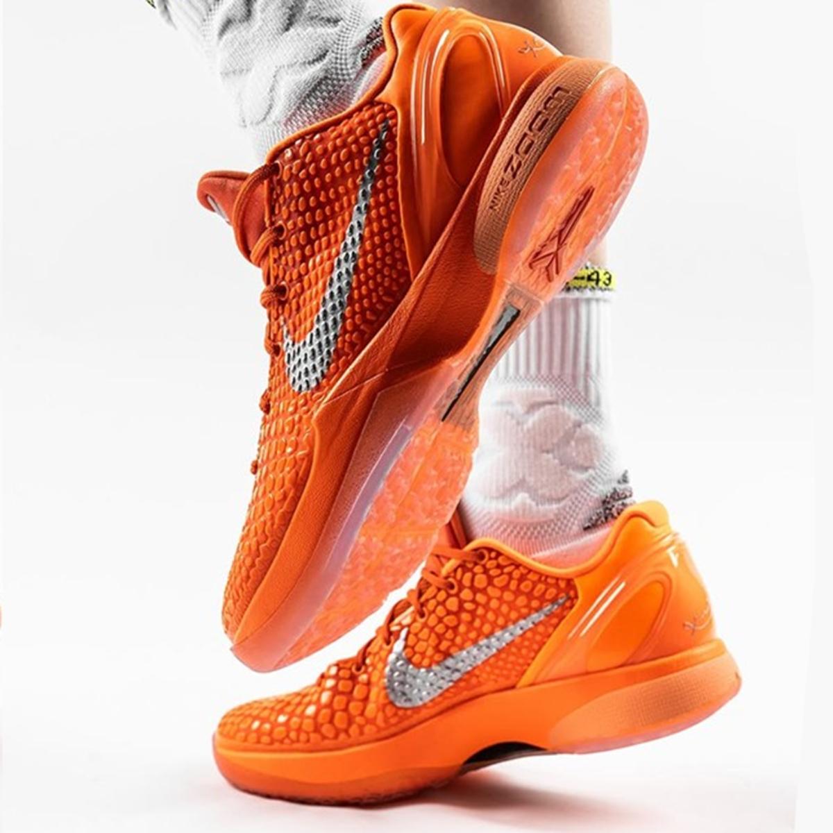 Giày Nike Zoom Kobe 6 Protro Total Orange IH1871-800 - Ảnh 8